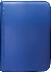 ULTRA PRO - 4 POCKET VIVID ZIPPER PRO BINDER - Blue